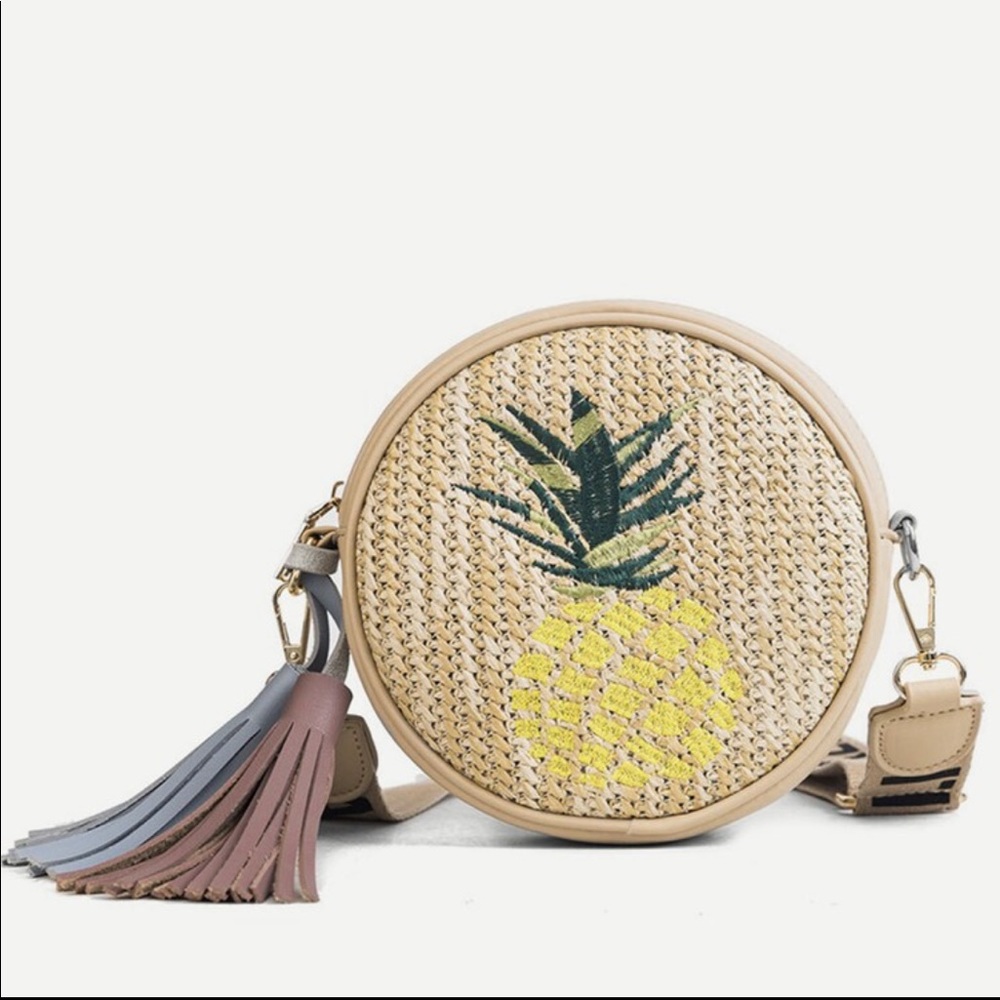 Pineapple summer crossbody bag (brand new)